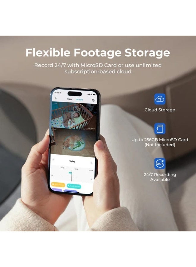إيميلاب كاميرا Imilab C30 Dual الذكية ثنائية العدسة بدقة 3K مع رؤيتين لكل لحظة - Image 5