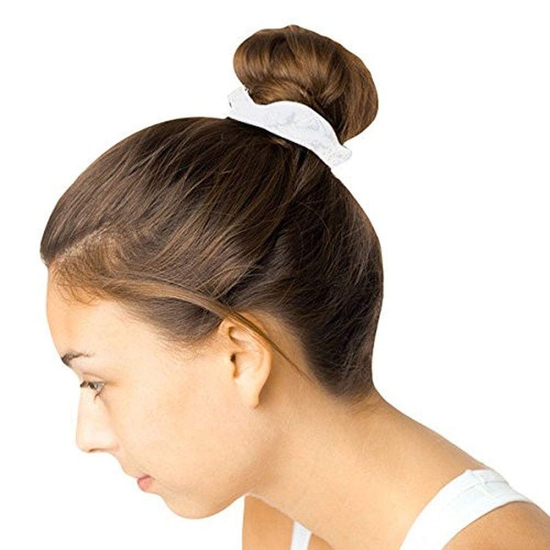 SUSULU Pack of 12 Cotton Hair Scrunchies Single Jersey Solid Color Ponytail Holders Hair Ties for Girl Black - Image 4