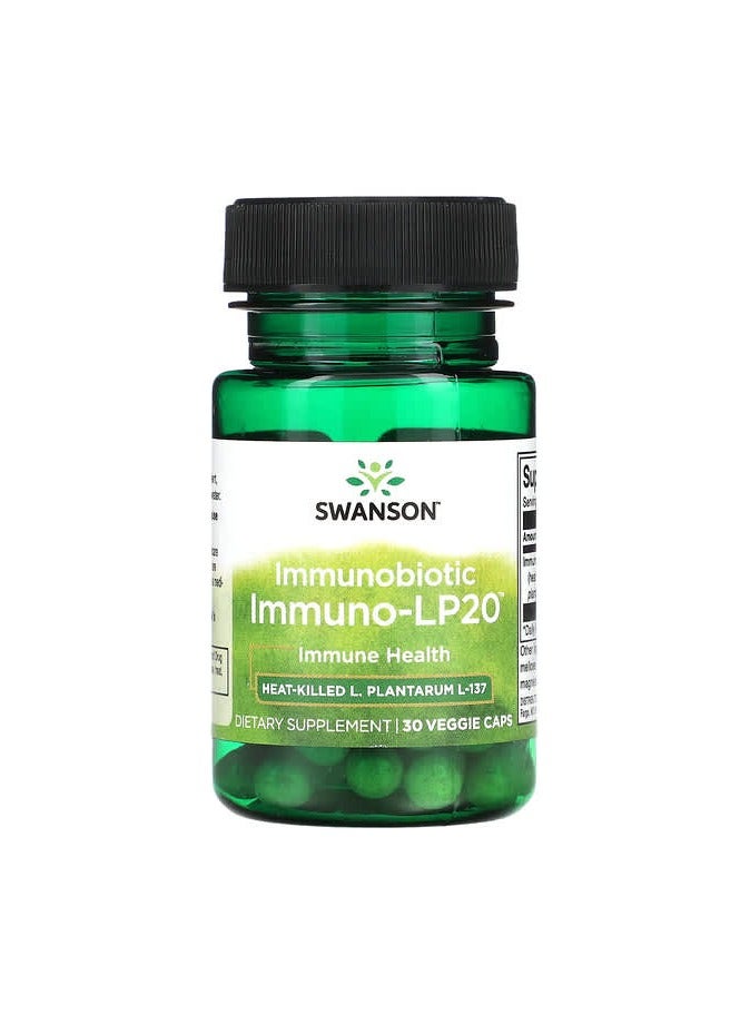Immunobiotic, Immuno-LP20, 30 Veggie Caps