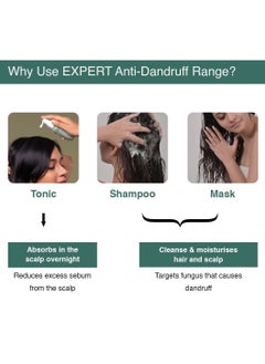 BARE ANATOMY Anti Dandruff Shampoo | Reduces Upto 100% Dandruff & Strengthens Hair | With Salicylic Acid & Biotin | Paraben & Sulphate Free | All Hair Types | Women & Men | 250ml (Pack of 2)  - Image 4
