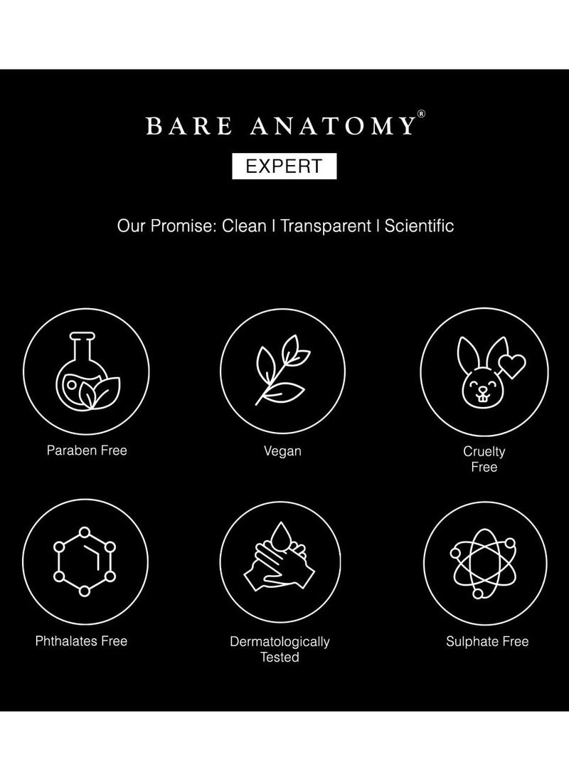 BARE ANATOMY Anti Dandruff Shampoo | Reduces Upto 100% Dandruff & Strengthens Hair | With Salicylic Acid & Biotin | Paraben & Sulphate Free | All Hair Types | Women & Men | 250ml (Pack of 2)  - Image 5
