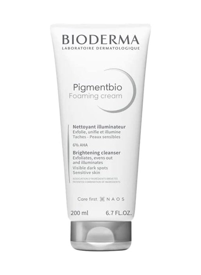 Bioderm Pigmentbio Foaming Cream Brightening Cleanser 200ml  - Image 1