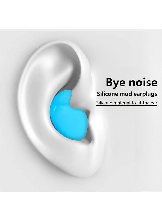 Generic Silicone Mud Ear Plugs For Kids And Adults - Super Noise Cancelling, Waterproof Sleeping And Swimming Ear Plugs 3 Pack  - Image 4