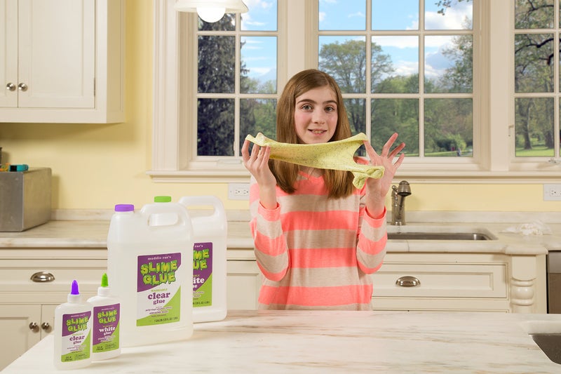 SCS Direct Maddie Rae's Slime Making Glue - 1/2 Gallon Value Size - Non Toxic, School Grade Formula, Perfect for Slime Kit Supplies, Crafts (White) - Image 2