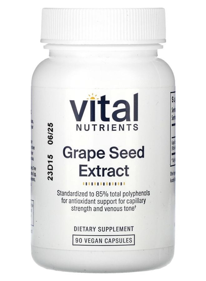 Grape Seed Extract 90 Vegan Capsules