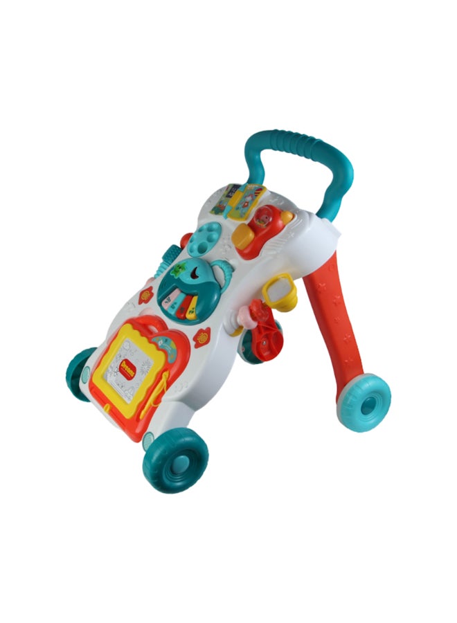 HUANGER Baby Walker with Lights & Music – Educational Push Walker for Toddlers - Image 2