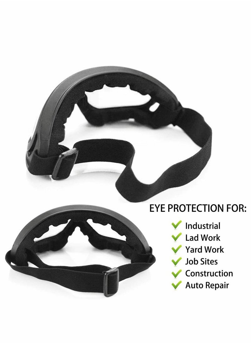 KASTWAVE - Children’s Safety Glass, 2 Pcs Kids Outdoor Game Protective Goggles Safety Goggles Eyewear for Elite Toy Game Eye Protection & Laboratory Work Safety Glasses - Image 1
