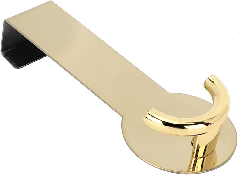 خطاف ذهبي فوق الباب من الفولاذ المقاوم للصدأ 304 معلق بدون حفر للمناشف والمعاطف والحمام - Image 5