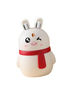Thoraya Cute Toothpick Holder Dispenser Portable Plastic Funny Decorative Toothpick Container Storage Box for Kitchen Restaurant Party Car Pop Up White Rabbit  - Image 1