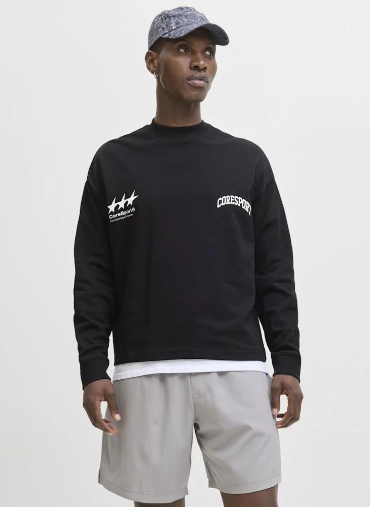 JACK & JONES Graphic Pullover Sweatshirt