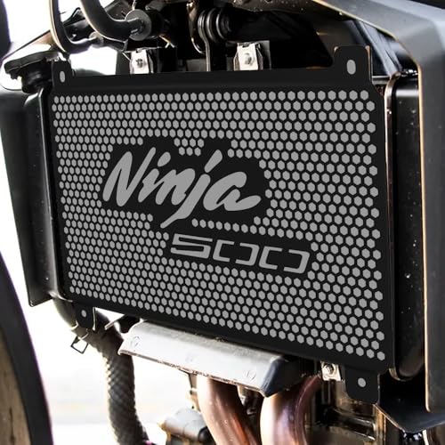 LANQIAN NINJA 500 2026 Radiator Grille Guard Cover For Ninja 500 2024-2025-2026 Ninja 400 2018-2025 Ninja 500 ABS Ninja 500 KRT Edition Ninja 500 SE 40th Anniversary Edition Ninja 500 SE ABS 2024-2025-2026 - Image 4