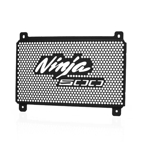 LANQIAN NINJA 500 2026 Radiator Grille Guard Cover For Ninja 500 2024-2025-2026 Ninja 400 2018-2025 Ninja 500 ABS Ninja 500 KRT Edition Ninja 500 SE 40th Anniversary Edition Ninja 500 SE ABS 2024-2025-2026 - Image 1