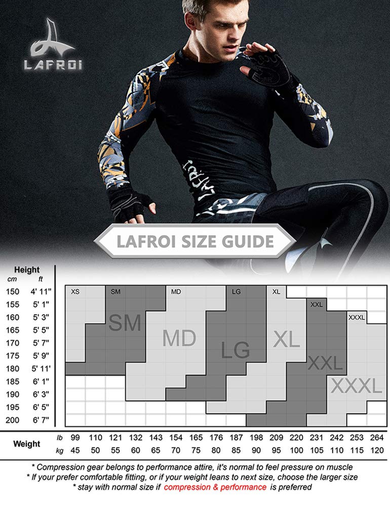 LAFROI Men's Quick Dry Cool Compression Fit Tights Leggings Waistband-YSK08 Lion Dance Size MD - Image 2