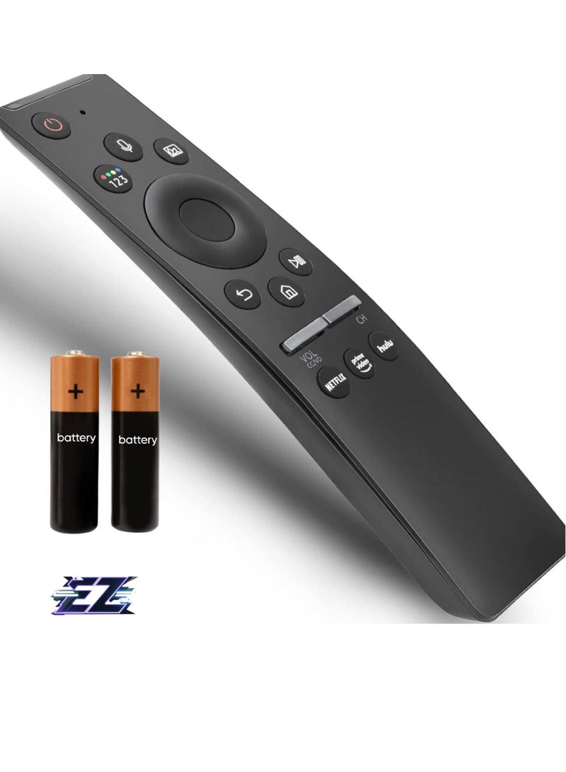 ELTRAZONE Universal Voice Remote Control for Samsung Smart TV LED, QLED, 4K, 8K UHD, Crystal, Frame, HDR, Curved – Includes Shortcut Buttons for Netflix, Prime Video - Image 1