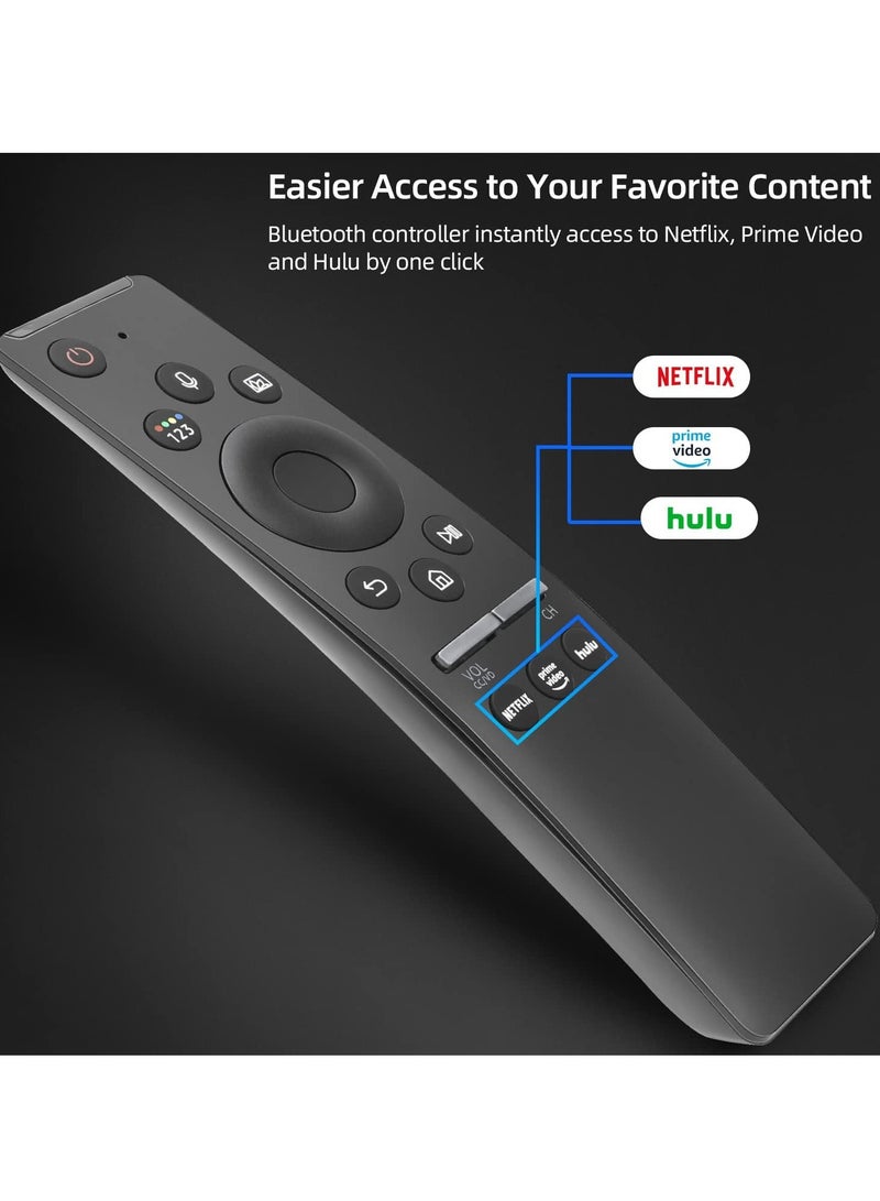 ELTRAZONE Universal Voice Remote Control for Samsung Smart TV LED, QLED, 4K, 8K UHD, Crystal, Frame, HDR, Curved – Includes Shortcut Buttons for Netflix, Prime Video - Image 3