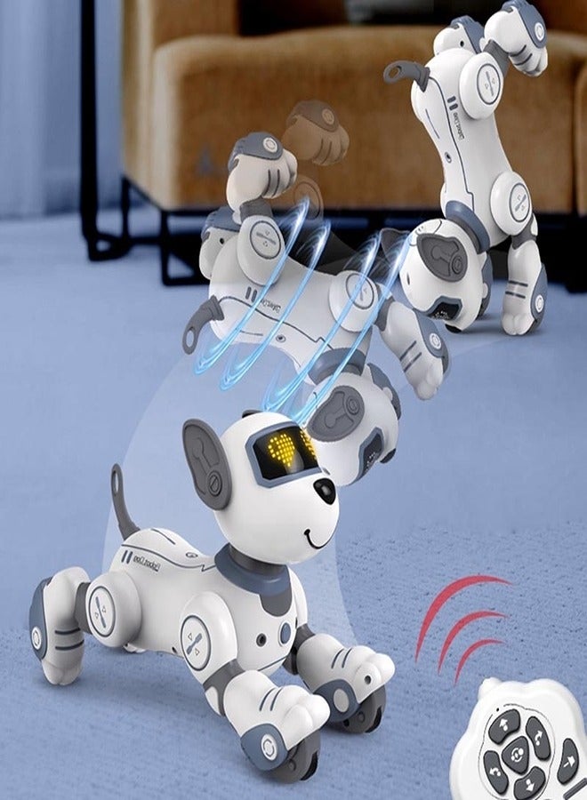 Smart Stunt Robotic Blue Dog with Remote Control - BG1533 - Image 5