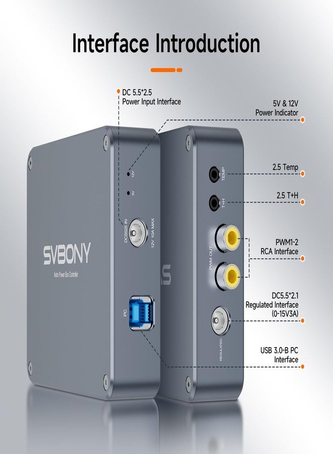 اس في بيوني محول طاقة تلسكوب فلكي SVBONY SV241، صندوق موزع USB صغير التيار المستمر، مخرج عالي السرعة وواجهة من النوع C، متوافق مع مصادر طاقة متنوعة، موزع USB مدمج للتصوير الفلكي الخارجي - Image 2