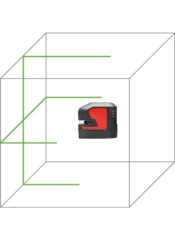 Leica - Lino L2G Cross Line Rechargeable Green Laser Scale - Image 1