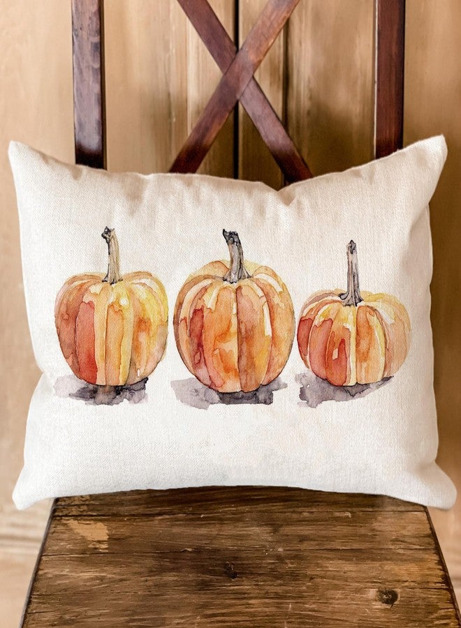 GTEXT 20x12 inch Farmhouse Pillow Covers Fall Pumpkins Pillow Cover Long Cushion Cover Farm Decorative Couch Pillow Cases Cotton Linen Pillow Country Style - Image 5