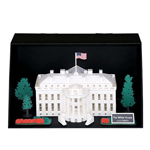 Kawada Paper Nano White House Building Kit - Image 2