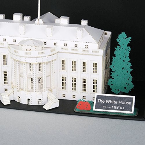 Kawada Paper Nano White House Building Kit - Image 4