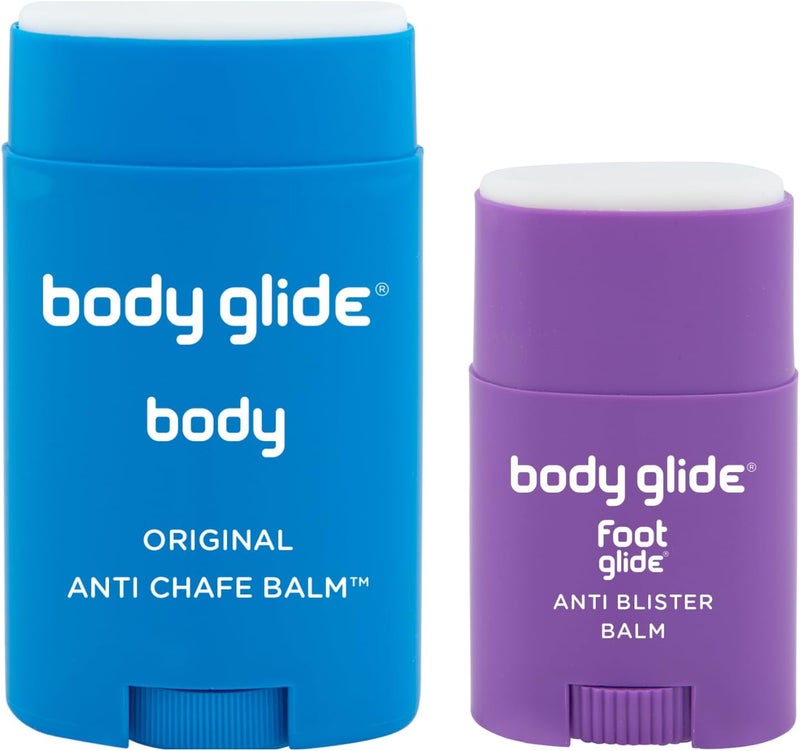 Body Glide Body & Foot Glide Gift Set | Complete Skin Protection for Sports, Play & Everyday | 1.5oz Body Anti Chafing Stick & 0.8oz Foot Glide Blister Prevention Stick - Image 1