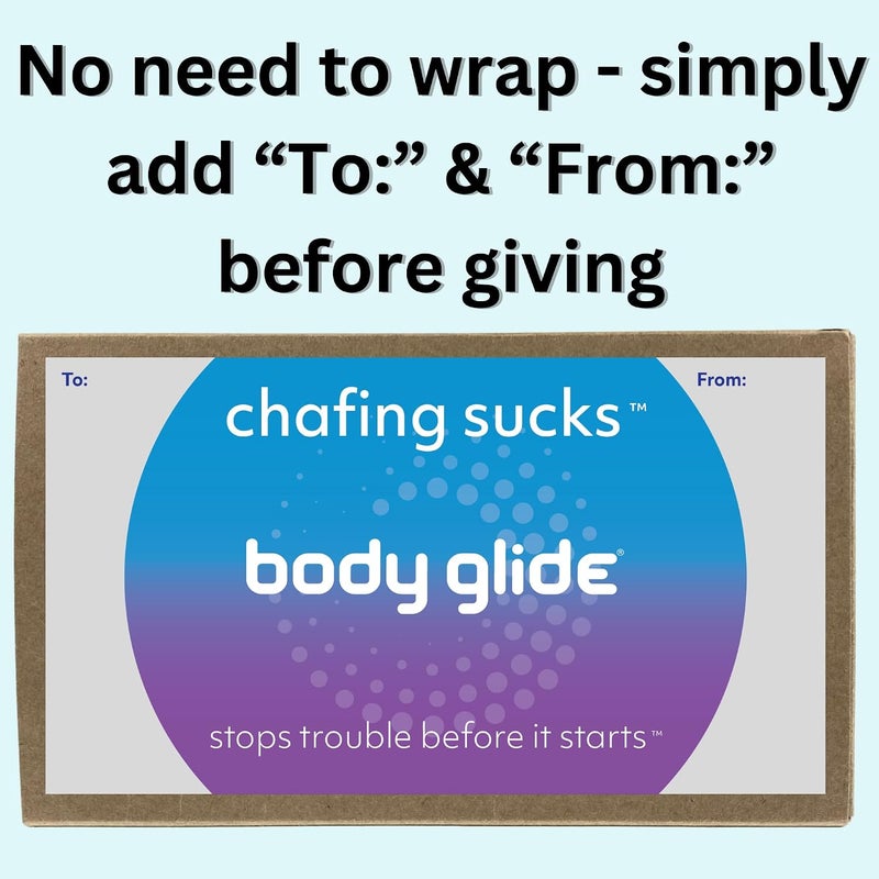 Body Glide Body & Foot Glide Gift Set | Complete Skin Protection for Sports, Play & Everyday | 1.5oz Body Anti Chafing Stick & 0.8oz Foot Glide Blister Prevention Stick - Image 2
