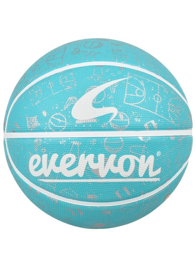 Evervon Youth And Children's Training Compeion Basketball, Indoor And Outdoor Use, Wear-resistant, Size 5, Non-slip Rubber, Ebx-500 - Image 4