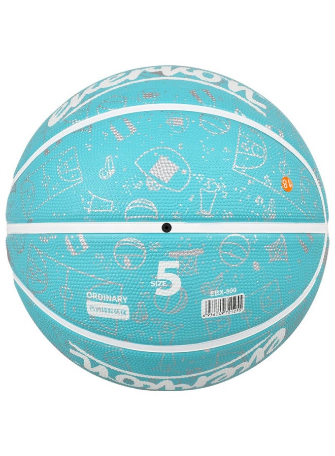 Evervon Youth And Children's Training Compeion Basketball, Indoor And Outdoor Use, Wear-resistant, Size 5, Non-slip Rubber, Ebx-500 - Image 3