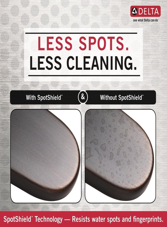 Delta Faucet Bathroom Accessories 75046-CZ Victorian Hand Towel Ring, Champagne Bronze 3.25 x 7.06 x 3.25 inches - Image 2