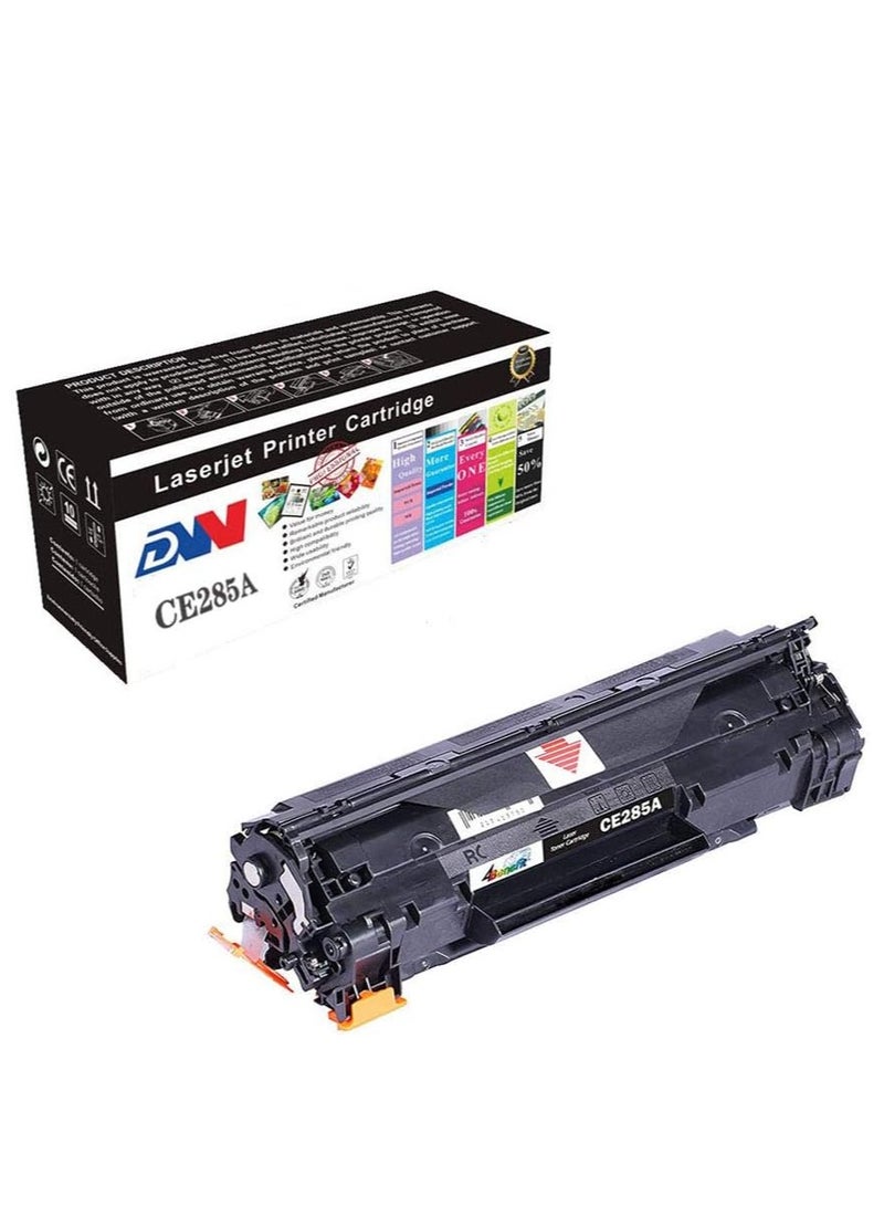 DW Compatible Toner Cartridge Replacement for HP 85A CE285A HP 35A CB435A Use for HP Laserjet Pro M1132 M1210 M1212nf M1214nfh M1217nfw P1100 P1102 P1109w P1005 P1006 P1102W - Image 1