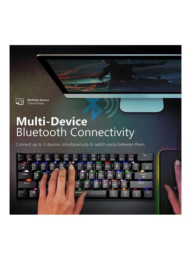 لوحة مفاتيح ميكانيكية VertuPro-80 HyperSpeed ​​بدون مفتاح - Image 2