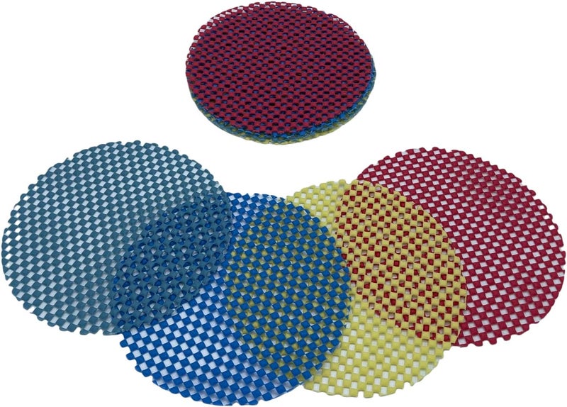 BigLeef Jar Opener Gripper Pad, Jar Grippers For Opening Jars For Opening Bottles, Cans Lids, 8 Multi Purpose Manual Silicone Grip Pads, 5.5" Round By - Image 2