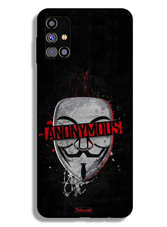 Tolwak Samsung Galaxy M31s Protective Case Cover Anonymous - Image 2