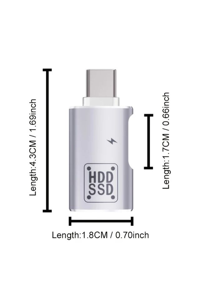 Audio OTG Silvery Fast Charging Cable Type C Adapter USB 3 1 U Disk Reader Headphone Converter - Image 2