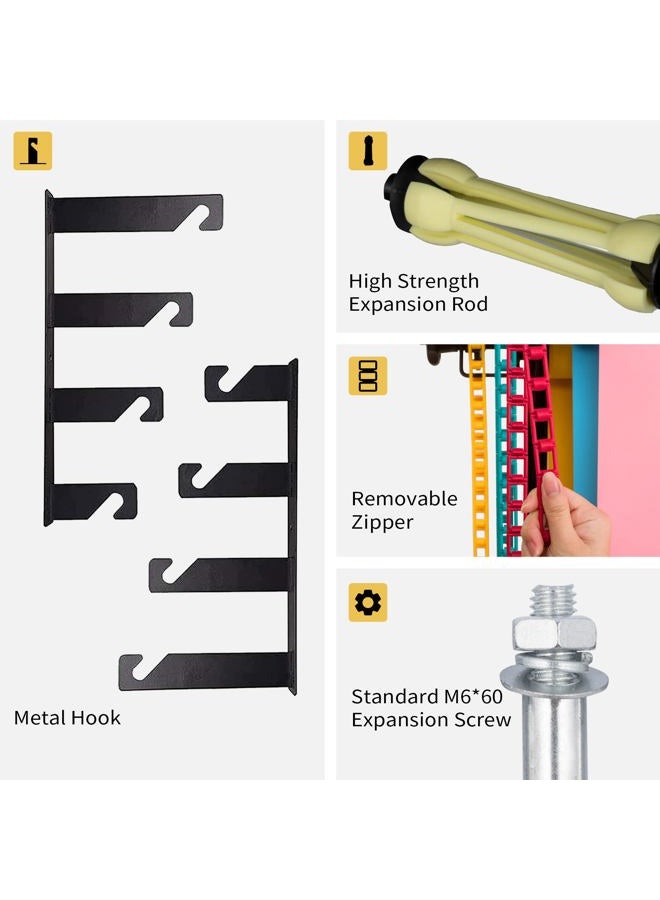 goshoot Expand Backdrop Background Roller System Photography 4 Roller Wall Mounting Manual Background Support System Ceiling Holder for Photo Studio Video Portrait Product Photography - Image 2