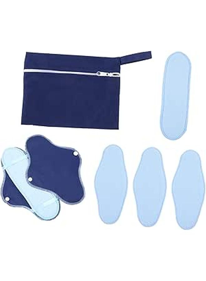 Reusable Washable Nursing Pads Ultra Leakproof Overnight Maternity Pads Panty Liners for Women - Image 1