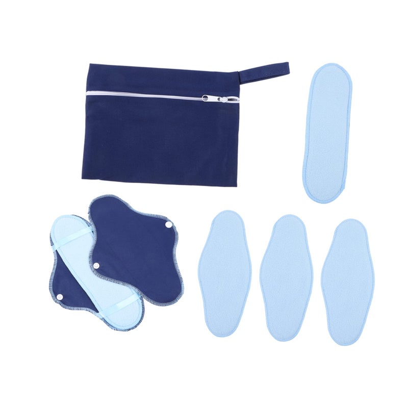 Reusable Washable Nursing Pads Ultra Leakproof Overnight Maternity Pads Panty Liners for Women - Image 2