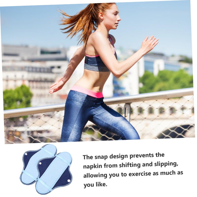 Reusable Washable Nursing Pads Ultra Leakproof Overnight Maternity Pads Panty Liners for Women - Image 5