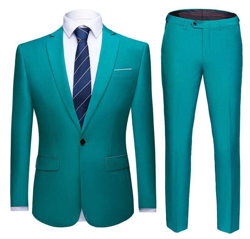 Men'S Groom Suit Three-Piece Korean Slim-Fit Casual Work Suit Men'S Suit - Image 1