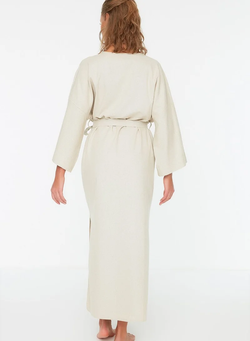 trendyol Embroidery Kimono