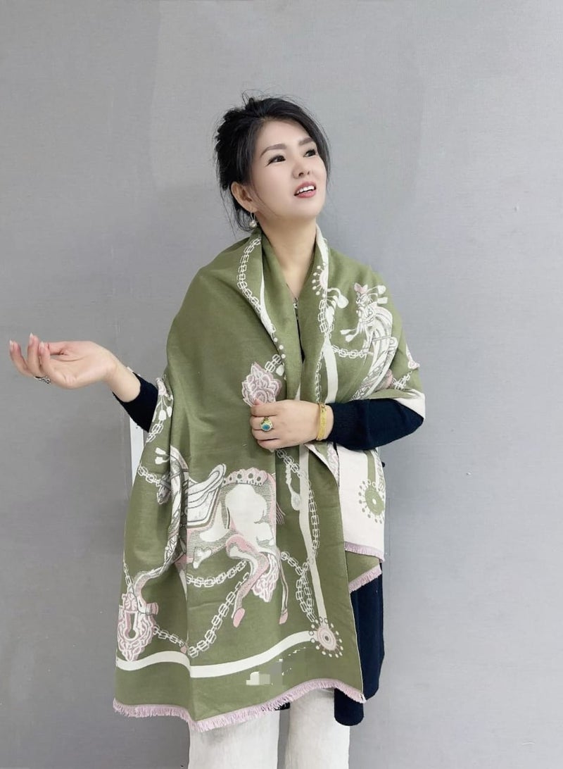 High-Quality Cashmere Pashmina Wrap – Women’s Elegant Scarf for Special Occasions