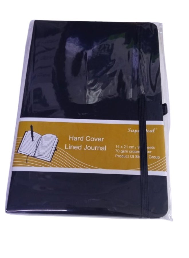 SUPER DEAL Hard Cover Lined Journal 14 x 21cm 96 Sheets Book Asssoted Color - Image 1