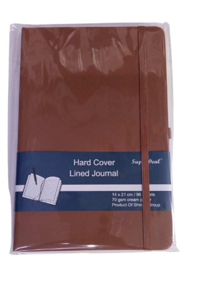 SUPER DEAL Hard Cover Lined Journal 14 x 21cm 96 Sheets Book Asssoted Color - Image 2