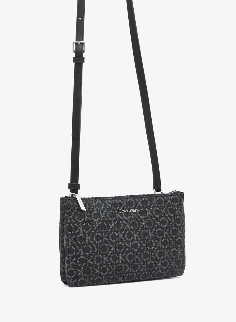 CALVIN KLEIN Monogram East West Crossbody - Image 3