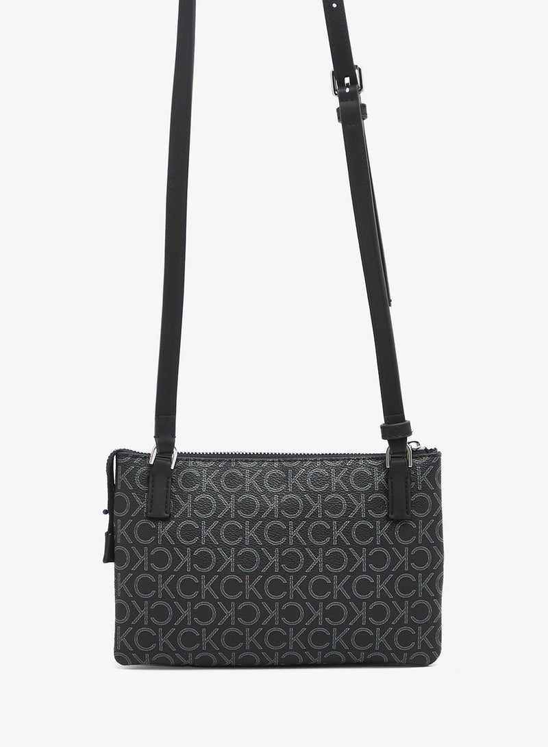 CALVIN KLEIN Monogram East West Crossbody - Image 2