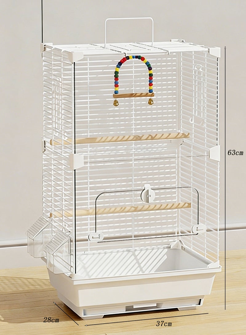 كيدل قفص الطيور الشفاف قفص الببغاء عش قفص الطيور الخاصة قفص التكاثر الحمامة الكناري - Image 2