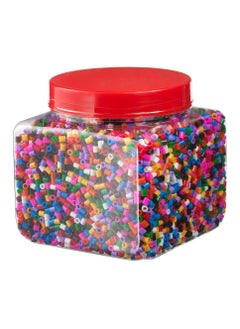 PYSSLA PYSSLA Beads, Assorted Rainbow Colors, 600 g - Perfect for Jewelry Making, Crafting, and Creative Projects  - Image 1