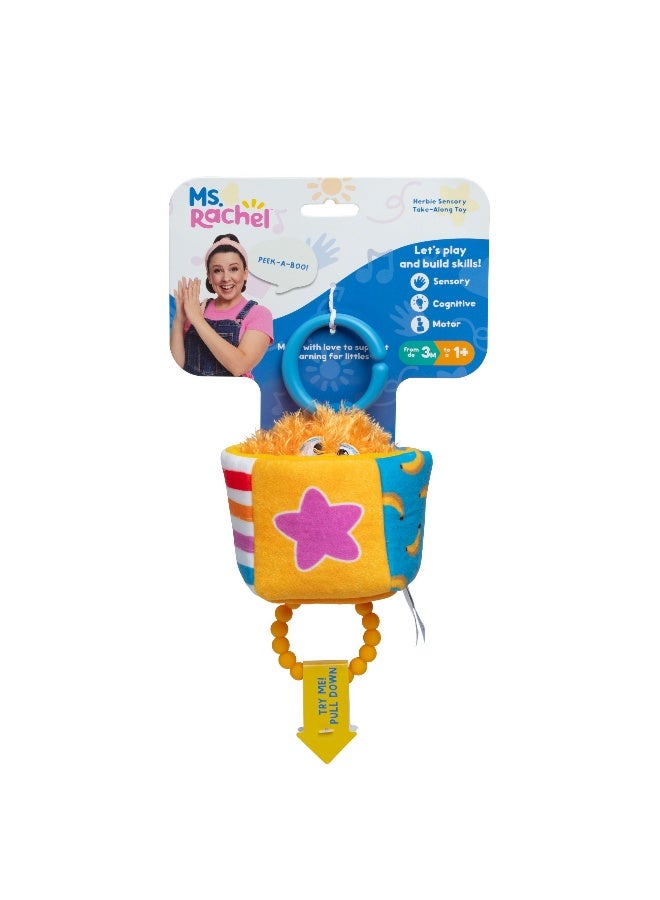 Ms. Rachel Herbie Sensory Take-Along Teething Toy (17.78 cm) - Image 2