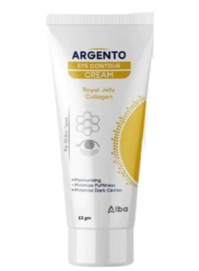 ARGENTO eye contour cream royal jelly collagen 15gm. - Image 1